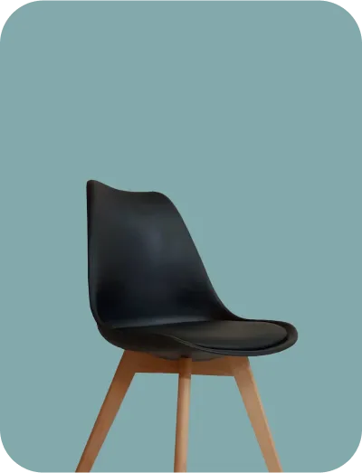 Dark chair - product example