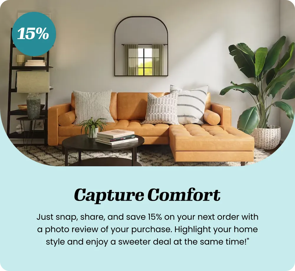 Furniture email banner ad
